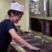 Sailor Cleans Galley