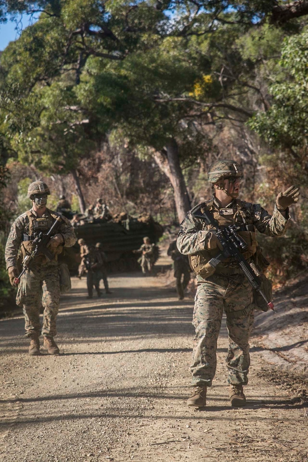 India Company clears and secures Freshwater Beach during Talisman Saber 17