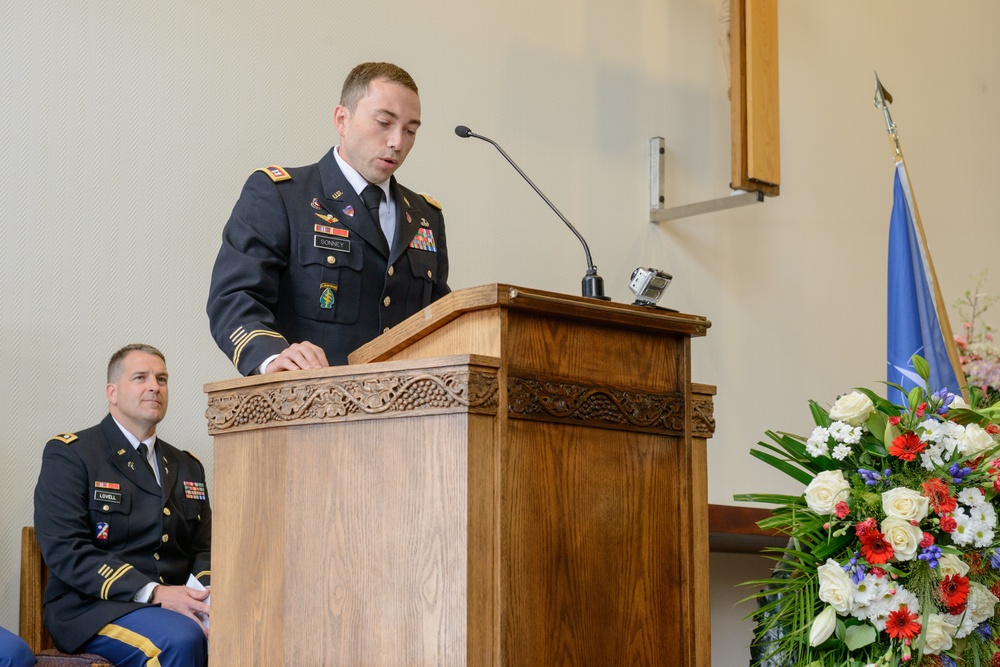 Memorial Ceremony for Master Sgt. James T. White IV