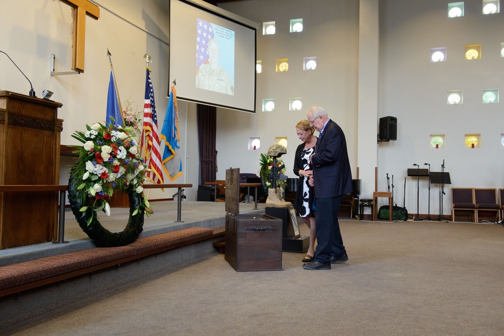 Memorial Ceremony for Master Sgt. James T. White IV