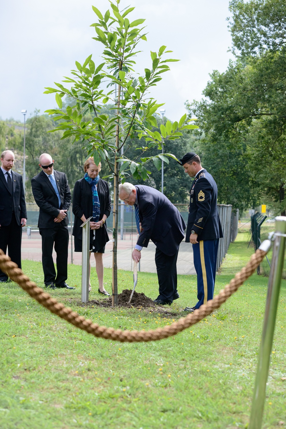 Memorial Ceremony for Master Sgt. James T. White IV