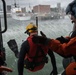 Coast Guard Air Station Cape Cod trains in Boston Harbor