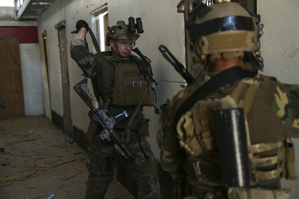 Marines Participate in Combat Action Exercise