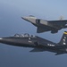 F-22 Raptor and T-38 Talon