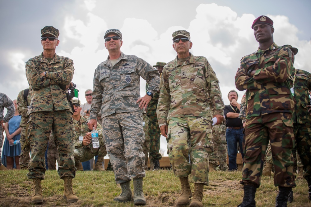 Commander of Marine Forces Reserve Visits Northern Strike 17