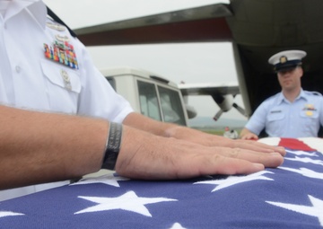 Coast Guard assists DPAA to transfer unidentified remains from Solomon Islands to Oahu
