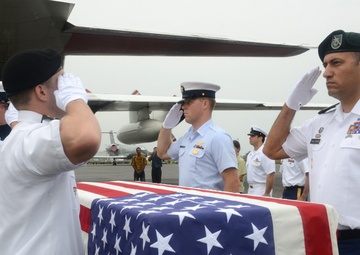 Coast Guard assists DPAA to transfer unidentified remains from Solomon Islands to Oahu