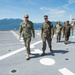 USNS Spearhead (T-EPF 1) Hosts SPMAGTF-SC 17 Commander for Tour during SPS 17