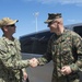 USNS Spearhead (T-EPF 1) Hosts SPMAGTF-SC 17 Commander for Tour during SPS 17