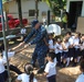 Sailors Interact with Honduran Students during SPS 17 COMREL