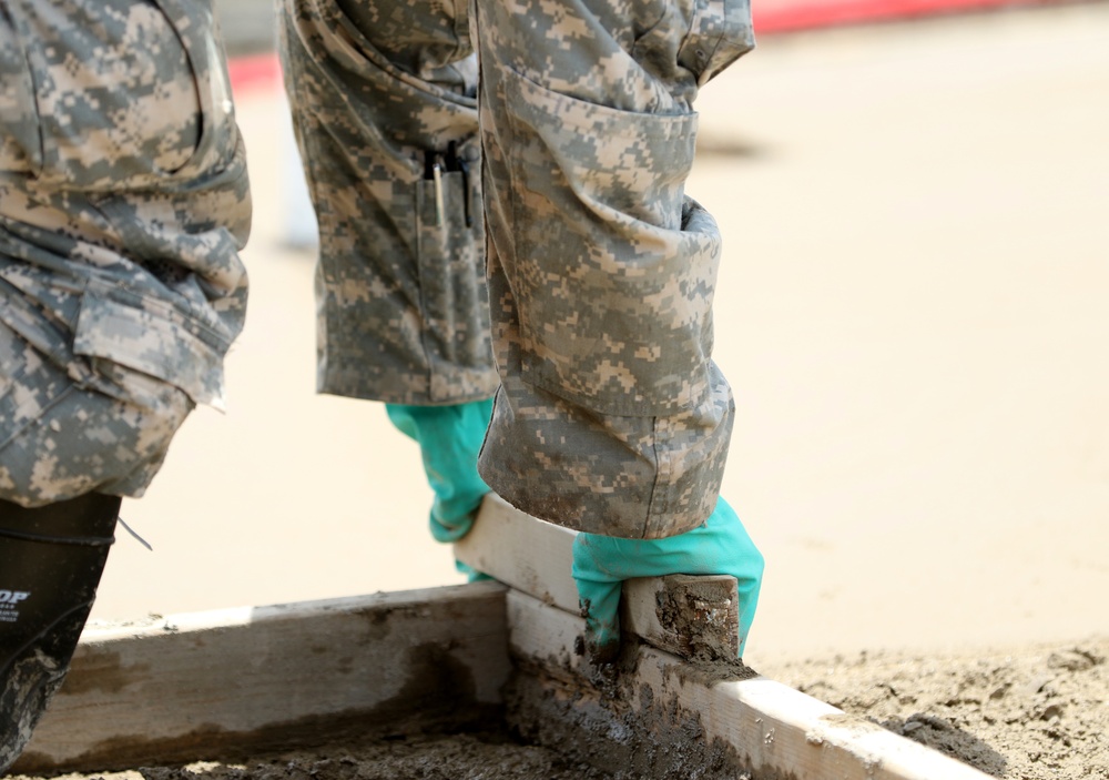 Hawaii Army National Guard assists in building housing for the homeless