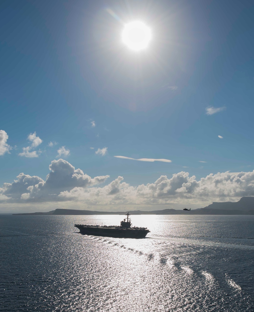 Saxon Warrior is a United States and United Kingdom co-hosted carrier strike group exercise that demonstrates interoperability and capability to respond to crises and deter potential threats.