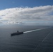 Saxon Warrior is a United States and United Kingdom co-hosted carrier strike group exercise that demonstrates interoperability and capability to respond to crises and deter potential threats.