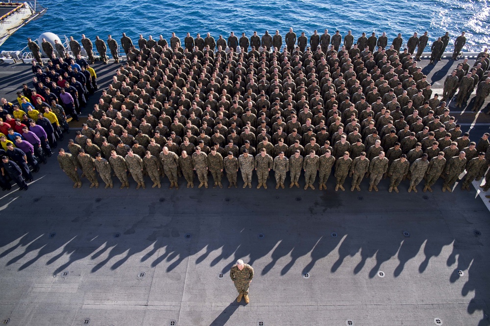 Commandant of Marine Corps General Robert Neller Visits Bonhomme Richard, 31st MEU