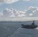 Saxon Warrior is a United States and United Kingdom co-hosted carrier strike group exercise that demonstrates interoperability and capability to respond to crises and deter potential threats.