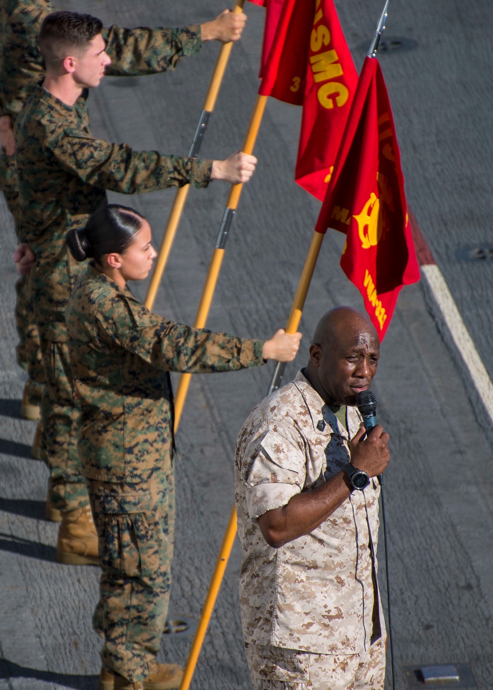 Commandant of Marine Corps General Robert Neller Visits Bonhomme Richard, 31st MEU