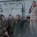 The Commandant of the Marine Corps visits Marines and Sailors aboard the amphibious assault ship USS Bonhomme Richard (LHD 6)