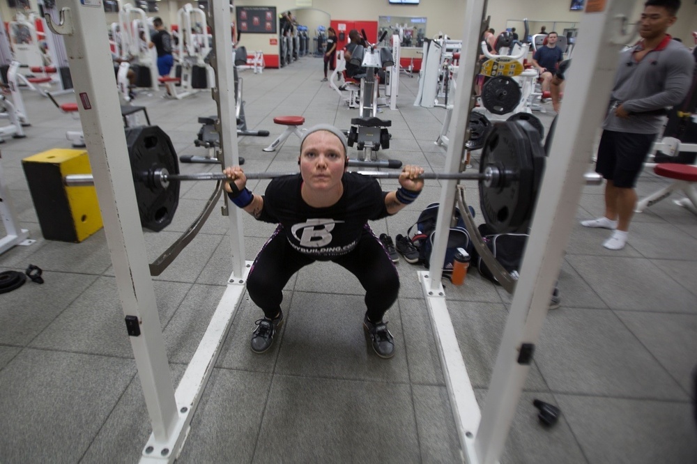 McKenzie Curtis: Power lifter, Military Police Officer