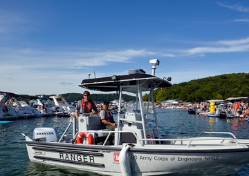 Park Rangers keep boaters safe during World’s largest Raft-Up at Lake Cumberland
