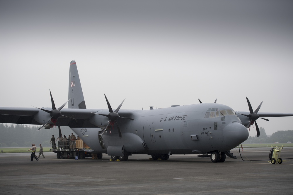 Fourth C-130J delivered to Yokota