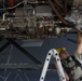 Team effort in fixing aircraft engine