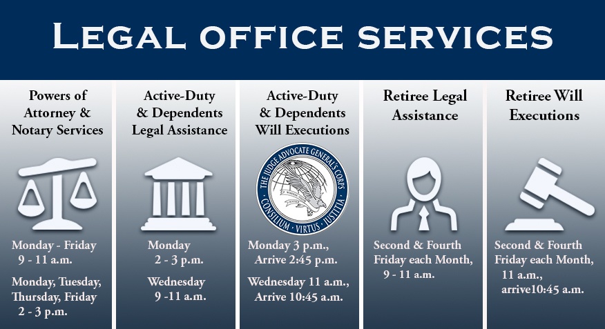 Legal office: providing care, assistance