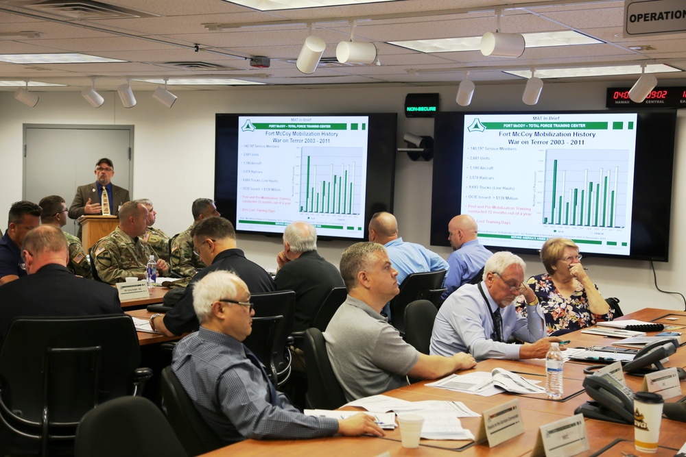 Mobilization Assessment Team surveys Fort McCoy for possible use