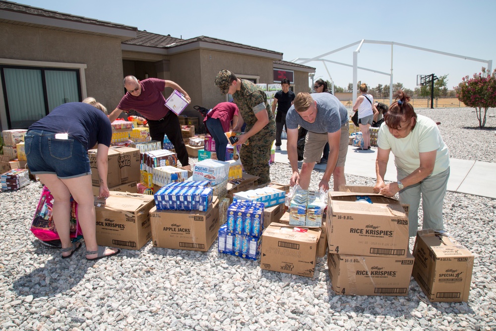 Blessings/Military Blessings feeds those in need