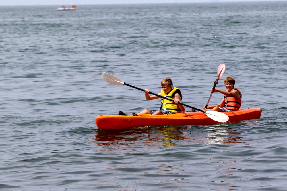 Ohio Military Kids Camp at Kelleys Island