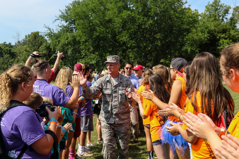 Ohio Military Kids Camp at Kelleys Island