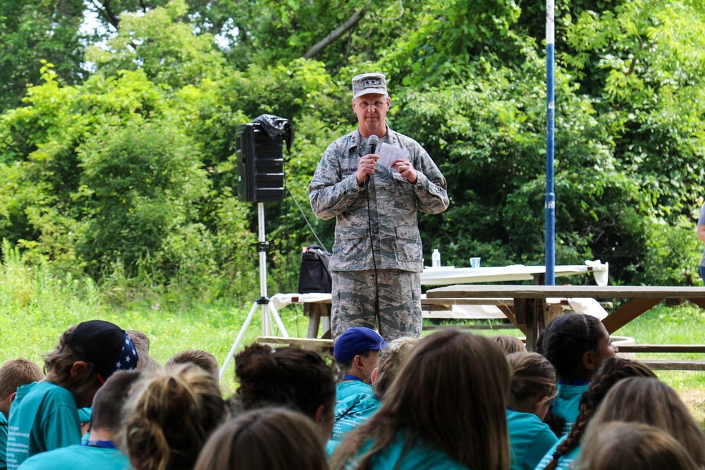 Ohio Military Kids Camp at Kelleys Island