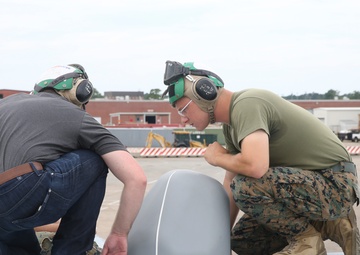 Marines with 22nd MEU Install Satellite Communication System
