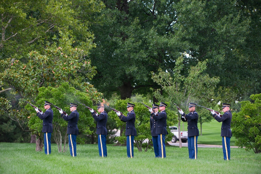 U.S. Army Sgt. Willie Rowe Korea Repatriation at Arlington National Cemetery
