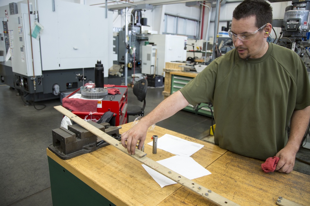 Machinists create from scratch at Production Plant Barstow