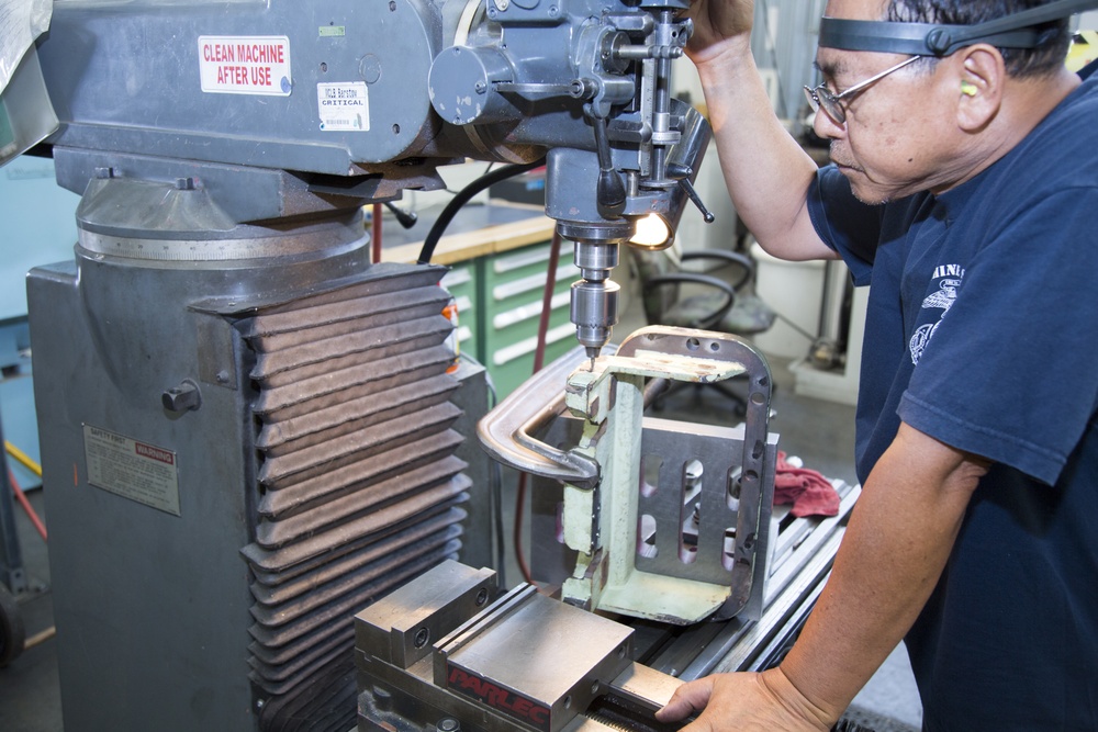 Machinists create from scratch at Production Plant Barstow