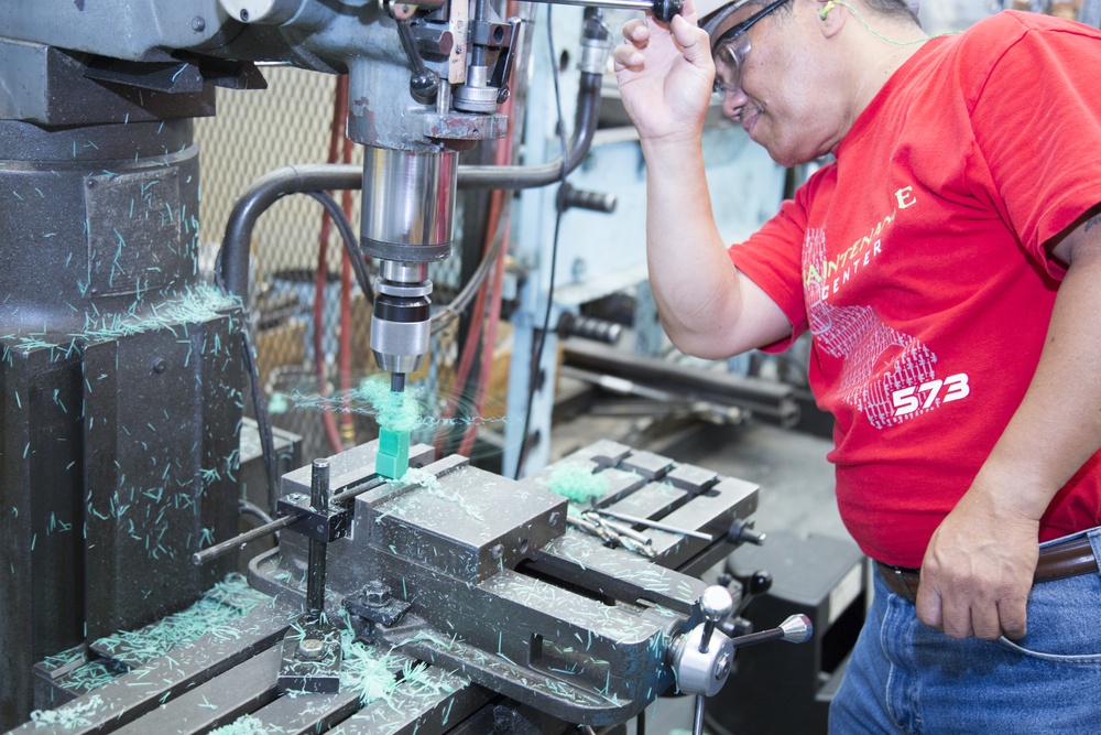 Machinists create from scratch at Production Plant Barstow