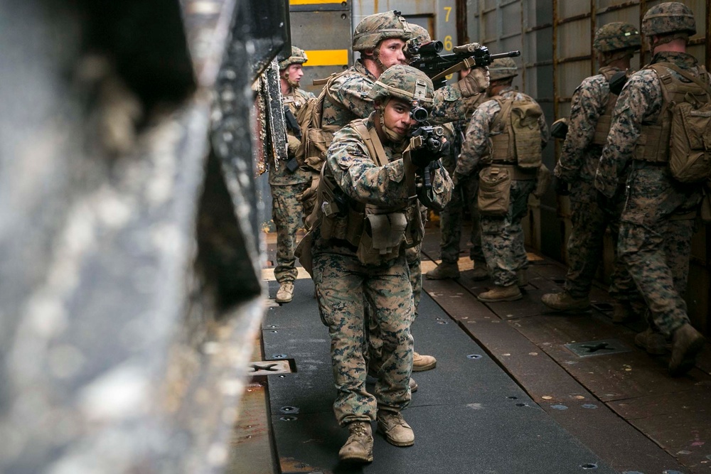 India Company Marines refine close-quarters battle techniques