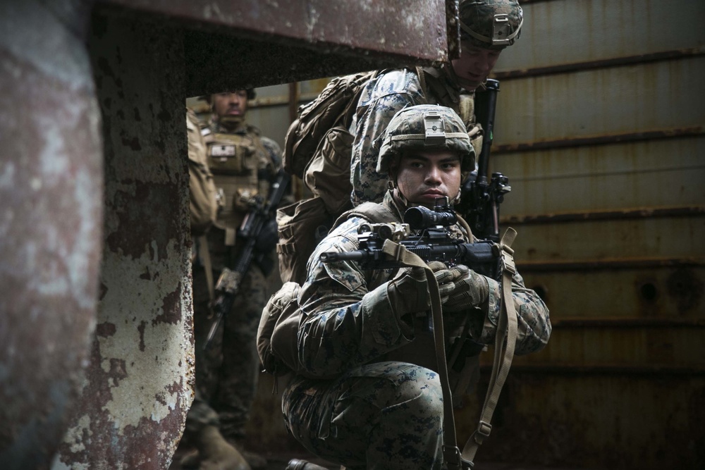 India Company Marines refine close-quarters battle techniques