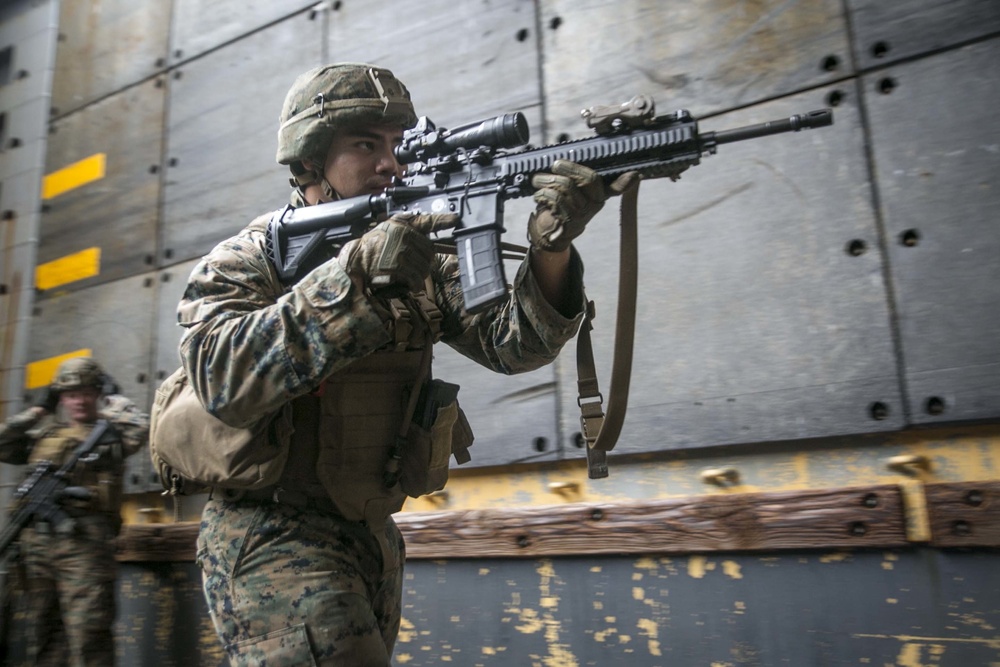 India Company Marines refine close-quarters battle techniques