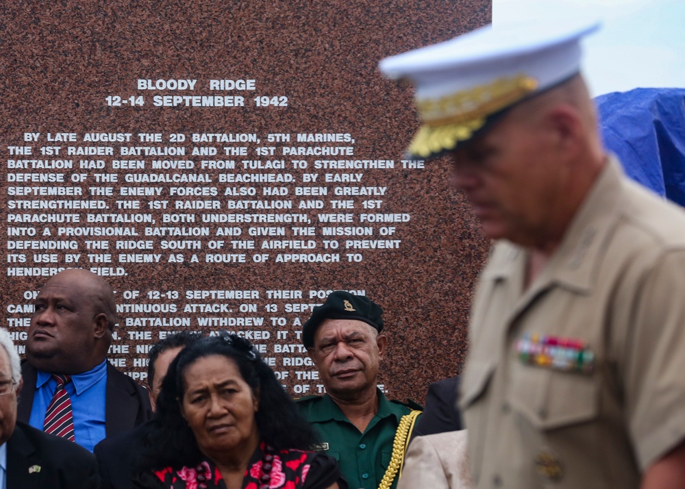 U.S. Marines Remember the Solomon Scouts and Coast Watchers