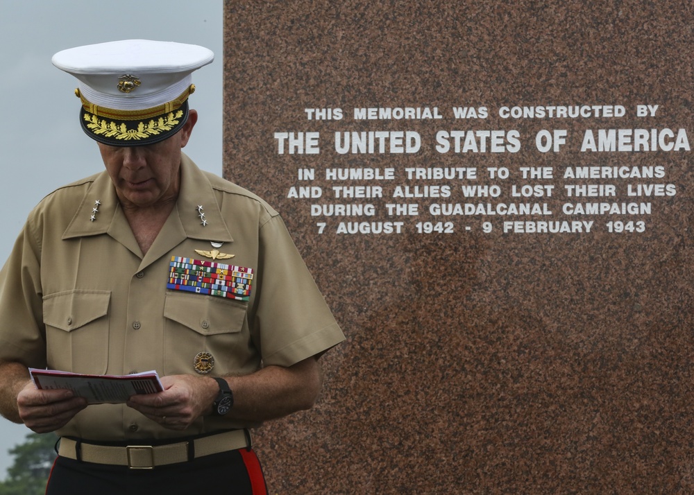 U.S. Marines Remember the Solomon Scouts and Coast Watchers