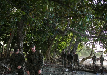 Marines With 1st Marine Division Visit Bloody Ridge