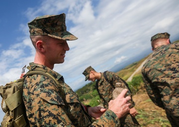 Marines With 1st Marine Division Visit Bloody Ridge