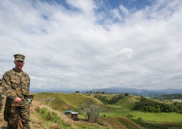 Marines With 1st Marine Division Visit Bloody Ridge