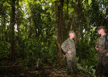 Marines With 1st Marine Division Visit Bloody Ridge