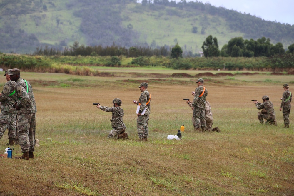 RHC-P Soldiers compete for the honor to wear the GAFPB badge