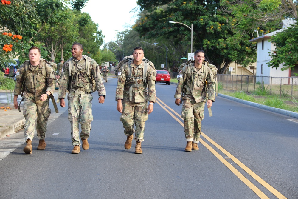 RHC-P Soldiers compete for the honor to wear the GAFPB badge