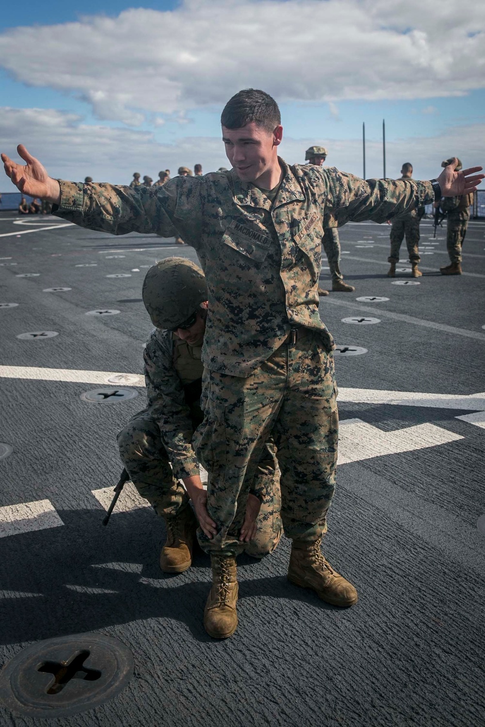 CLB-31 Marines rehearse noncombatant evacuation operations