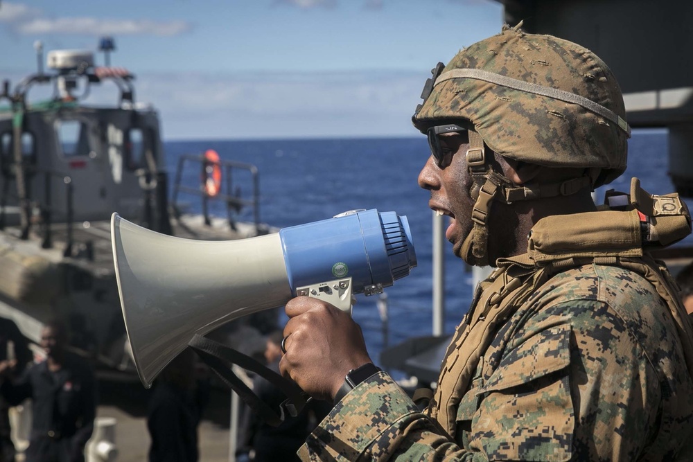 CLB-31 Marines rehearse noncombatant evacuation operations