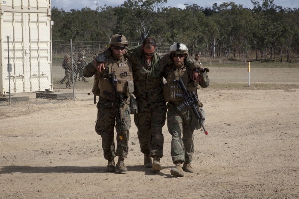 : 31st MEU Marines refine embassy reinforcement, mass casualty response fundamentals during AIT